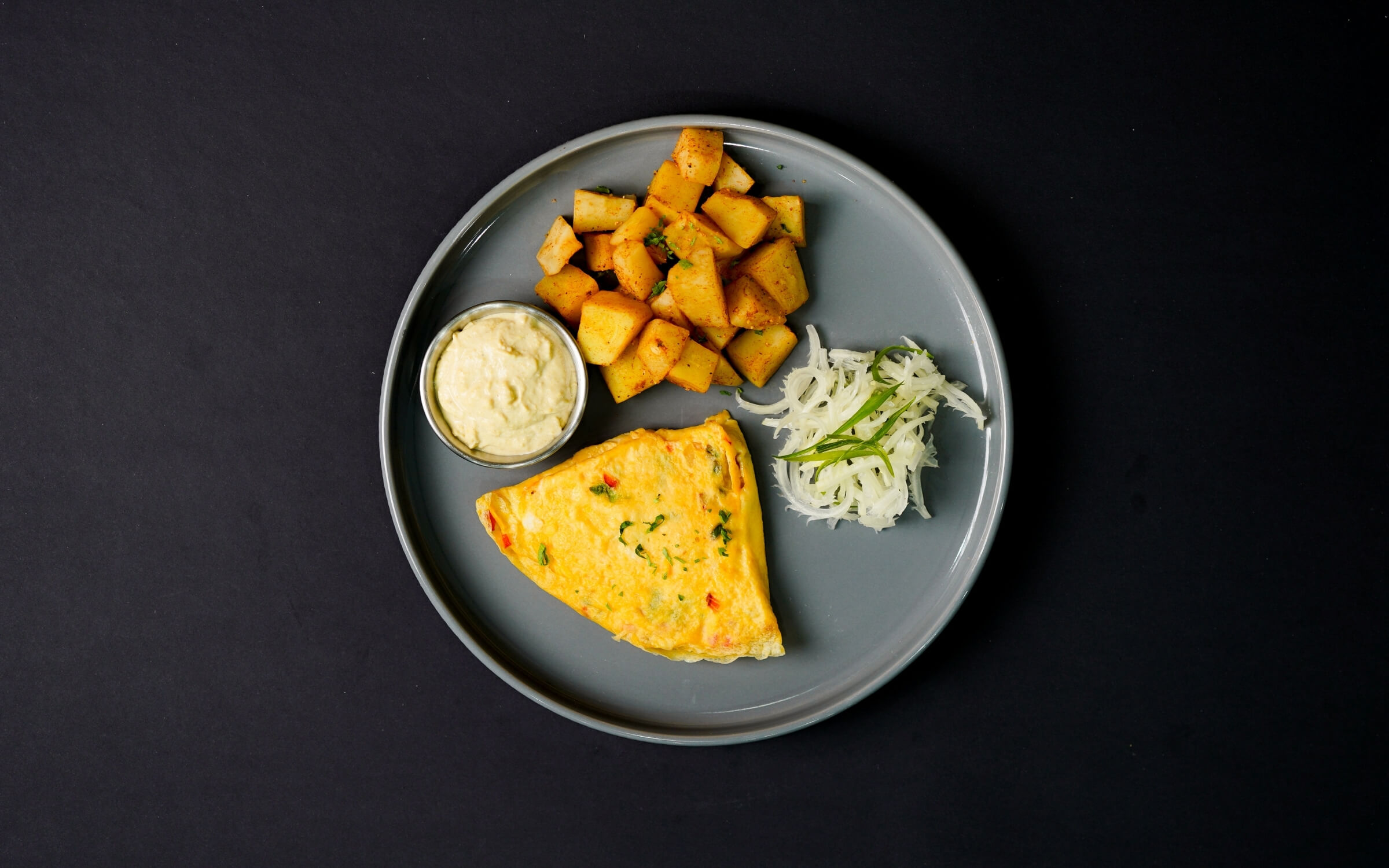 Vegetable omelette